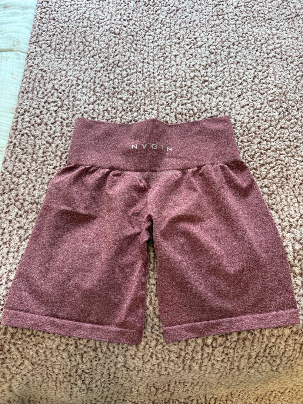 NVGTN Girls' Mauve Stretch Bike Shorts